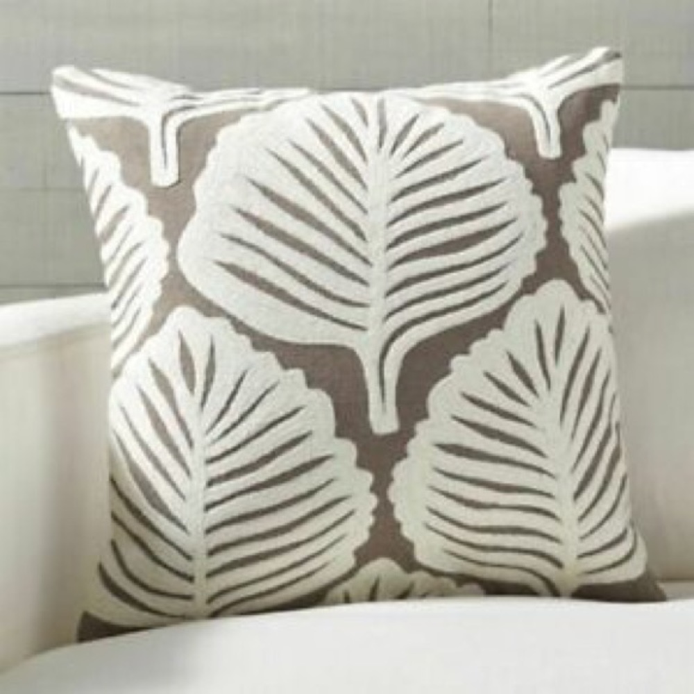 Crate & Barrel Vella Pillow Cover